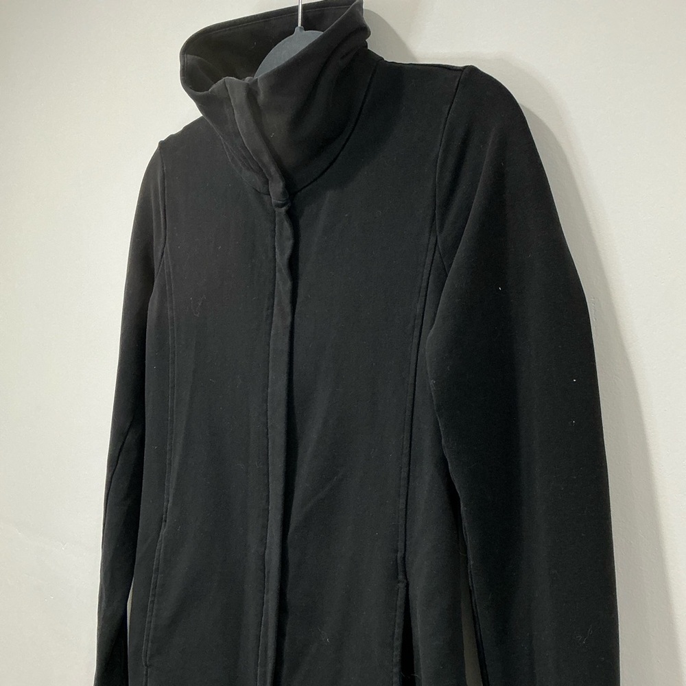 Eileen Fisher Black Athletic Jacket - Picture 3 of 7